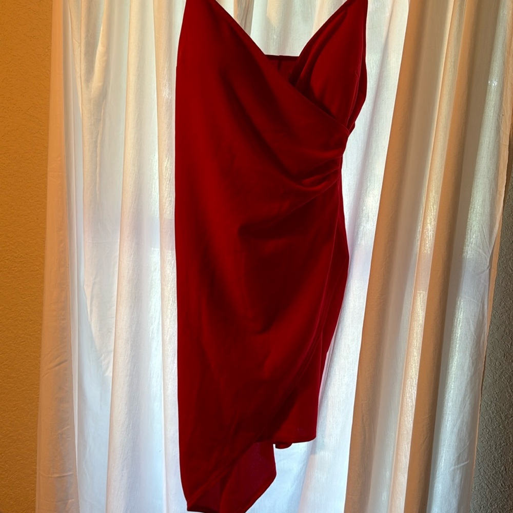 Red dress